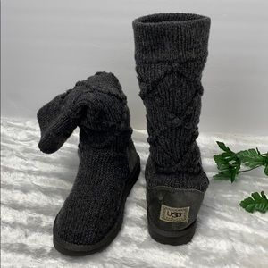 UGG Australia 5879 knit size 10 color gray